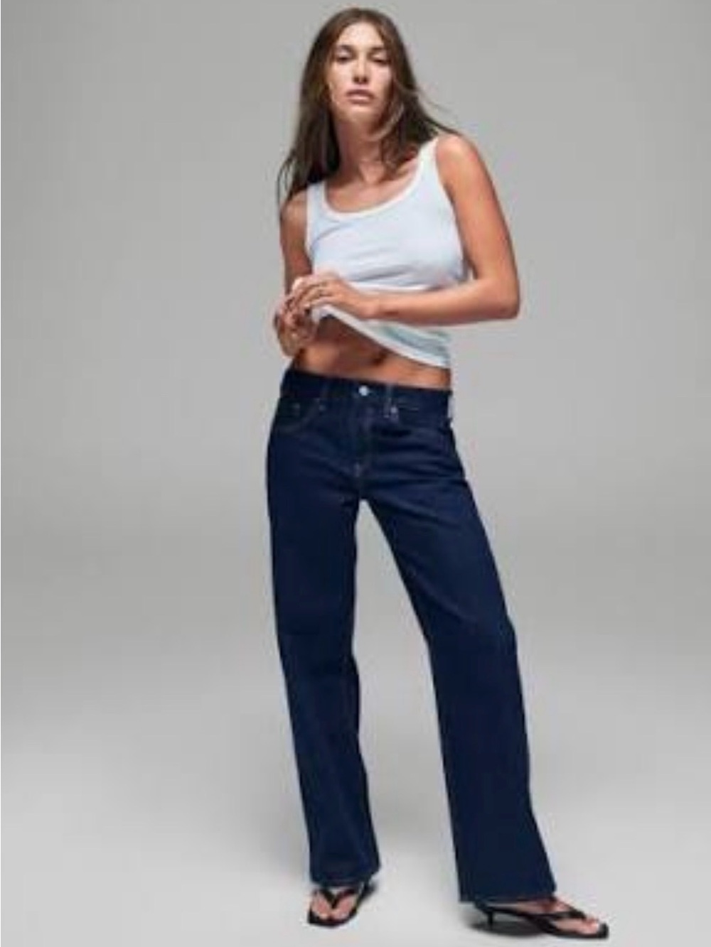 Hailey Bieber x Gap 90’s Loose Low Rise Jeans